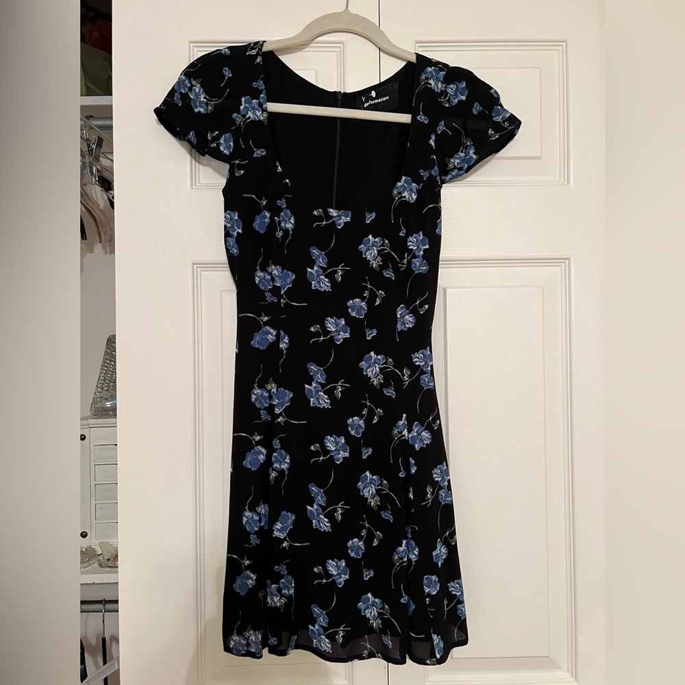 Reformation Floral Mini Dress